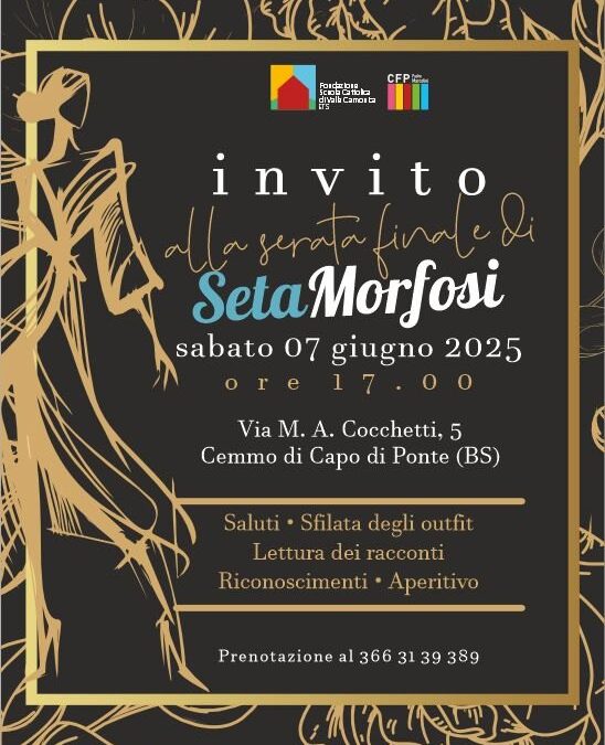 INVITO SERATA FINALE SETAMORFOSI!