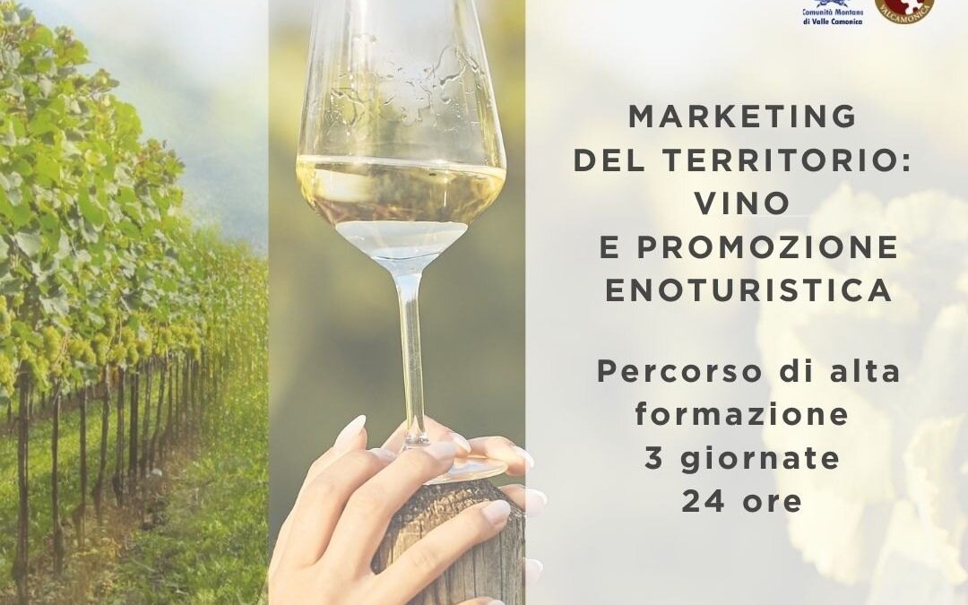 Percorso di alta formazione | Marketing del territorio: vino e promozione enoturistica