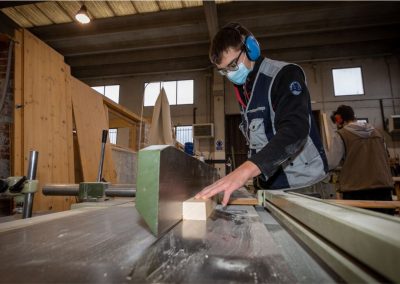 Attività e laboratori del percorso Operatore del Legno
