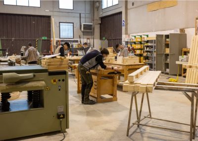 Attività e laboratori del percorso Operatore del Legno