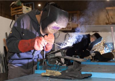 Attività nel laboratorio meccanico