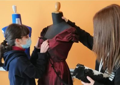 Attività e laboratori del percorso Operatore Sartoria Moda